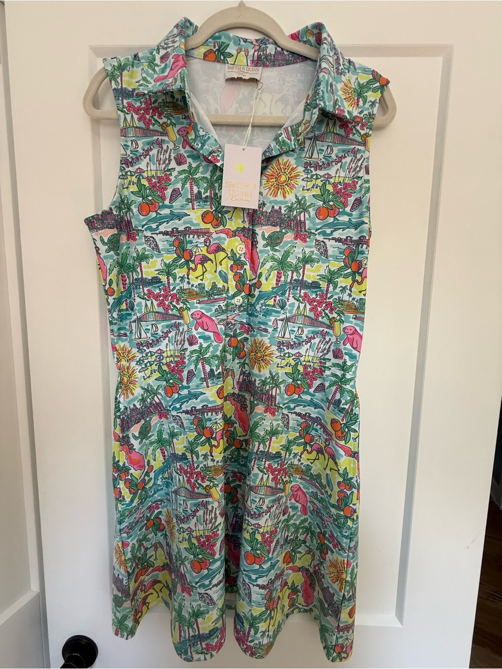 NWT Smith & Quinn Custom St Petersburg Florida Dress L Limited Edition